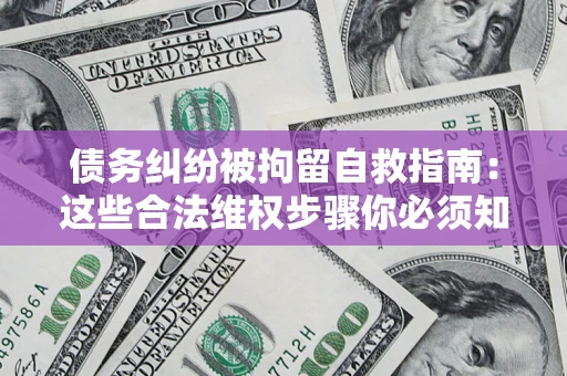 武汉债务纠纷被拘留自救指南：这些合法维权步骤你必须知道！