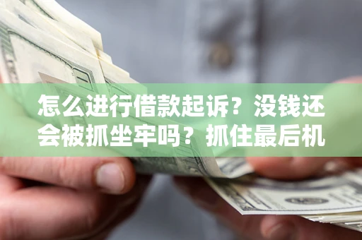 武汉怎么进行借款起诉？没钱还会被抓坐牢吗？抓住最后机会！
