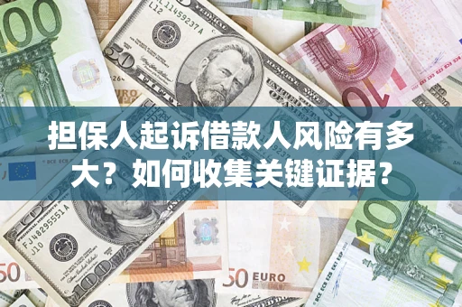 武汉担保人起诉借款人风险有多大？如何收集关键证据？