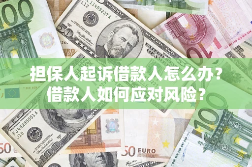 武汉担保人起诉借款人怎么办？借款人如何应对风险？