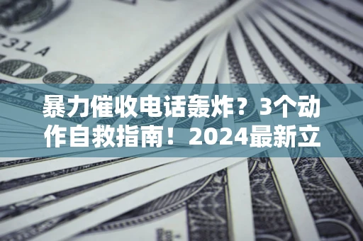武汉暴力催收电话轰炸？3个动作自救指南！2024最新立案标准全解析